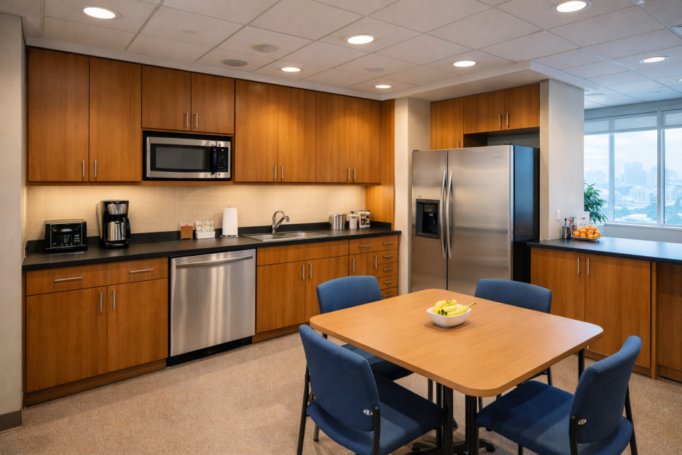 Unsere Kaffeeküche in Leipzig