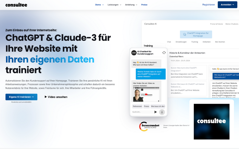 Webdesign Leipzig KI Chatbot